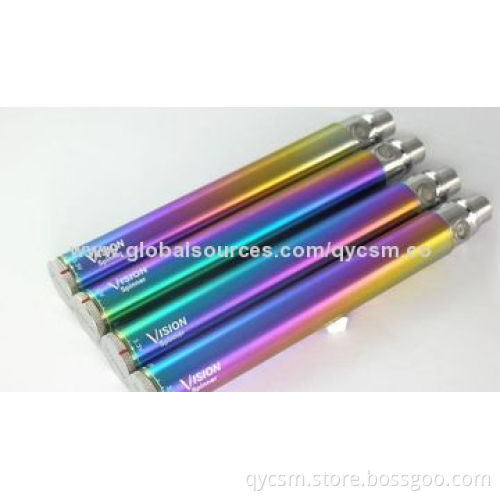2014 Vision Spinner Rainbow Variable Voltage Batteries for 650/900/Ecig